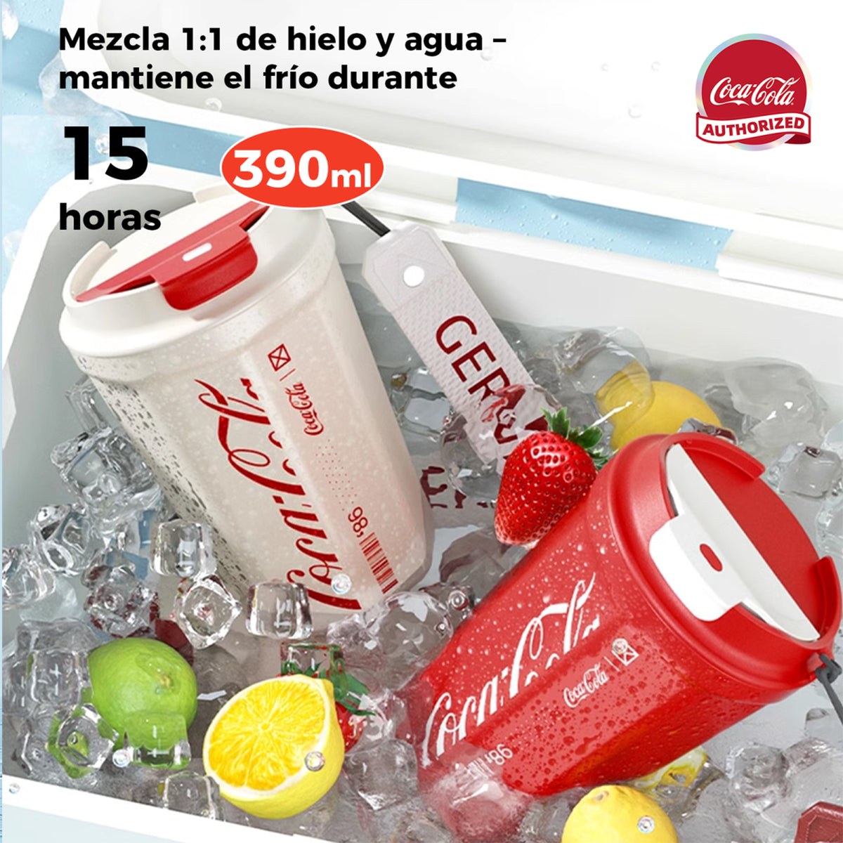 Vaso Térmico Diamond Coca-Cola | 390ml / 13oz
