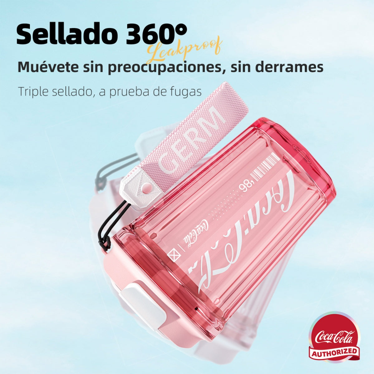 Vaso Tritan GERM x Coca-Cola 390ml / 13.2 Oz