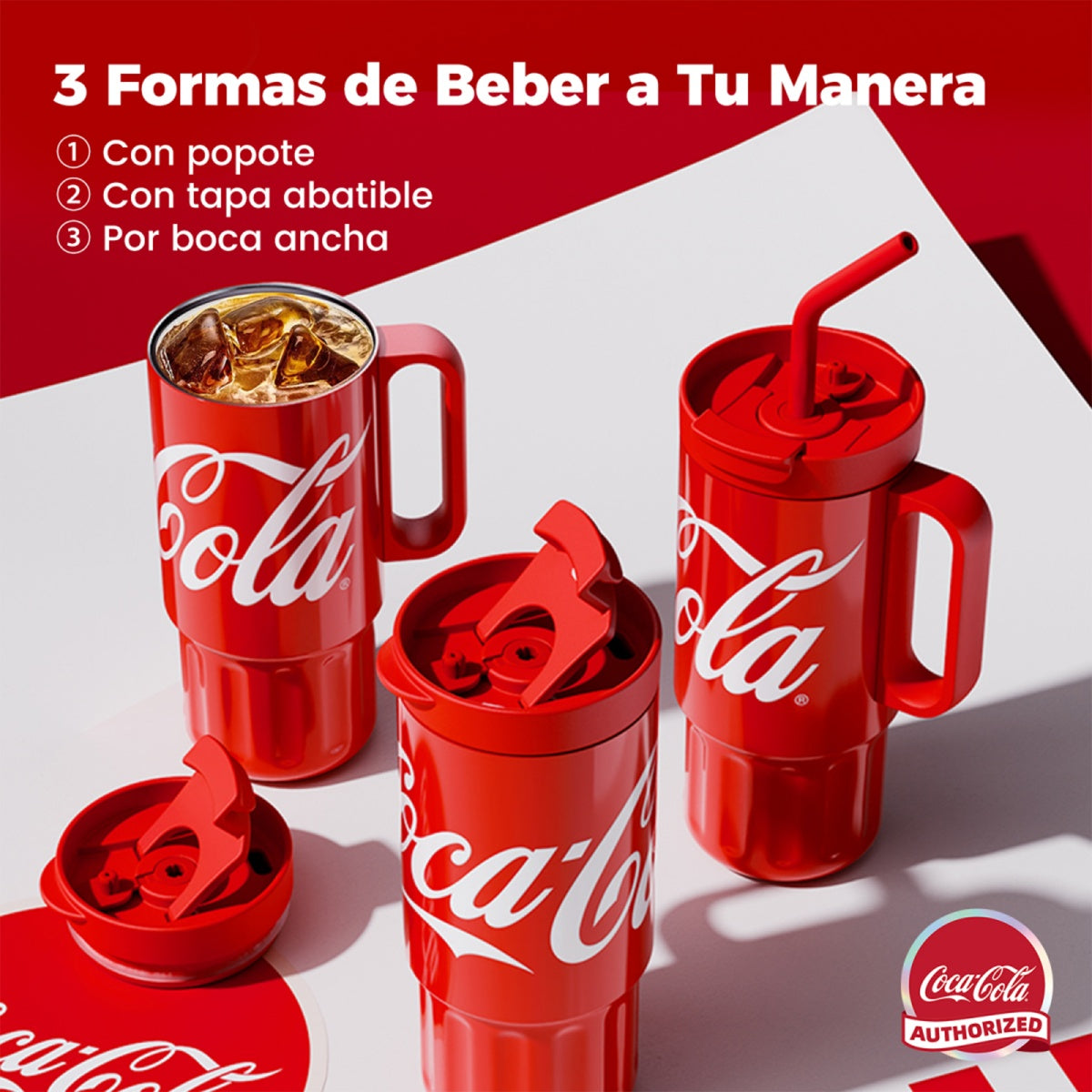 Vaso Térmico Premium Classic Coca-cola | 1200ml / 40oz